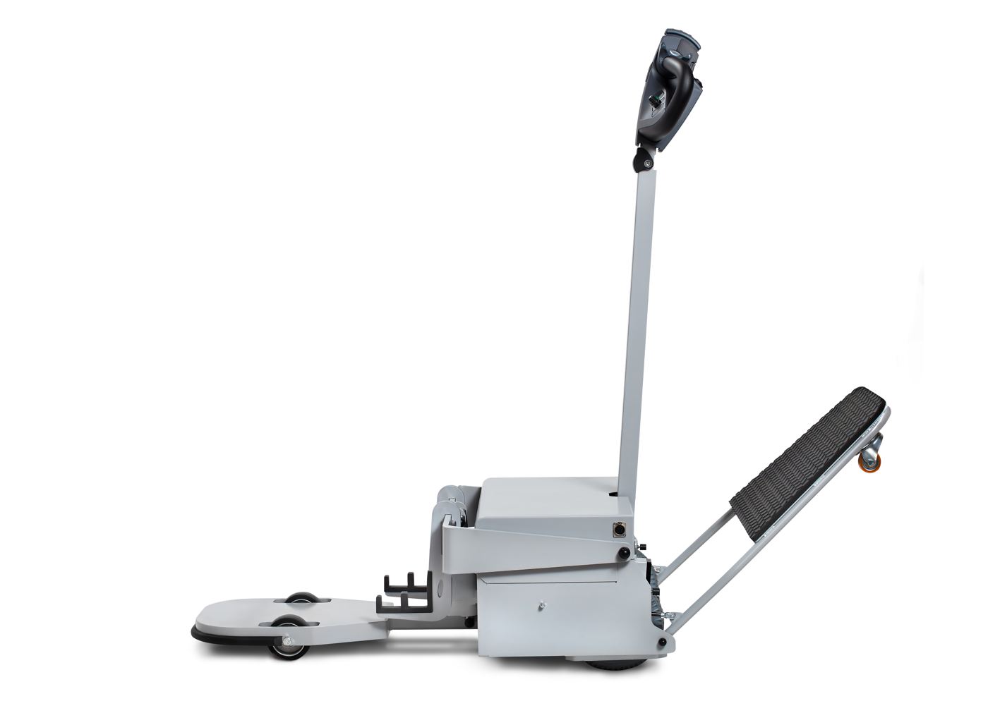 Bed Mover, Seitenansicht mit Trittbrett
